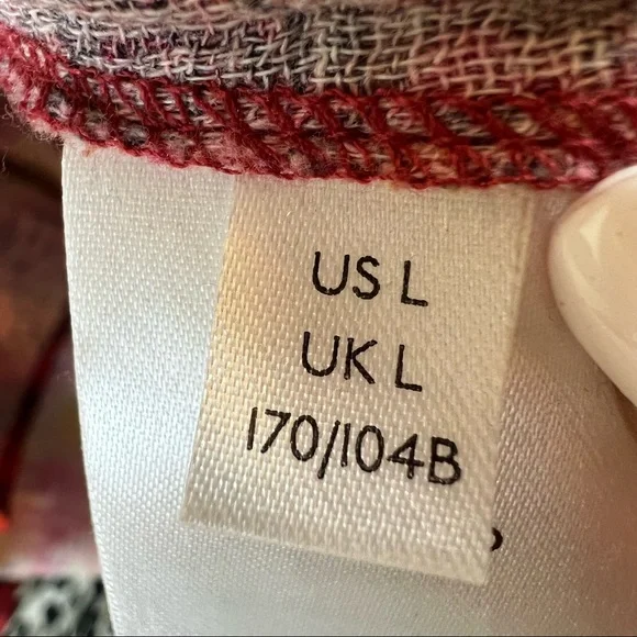 Free People Mika Maxi Dress Sunset Dreams Combo Halter Dress. Sz L - Picture 14 of 16